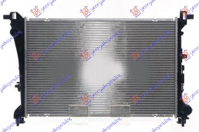 HLADNJAK MOTORA 1.4 TNG (88KW) (MAN) BENZIN / 1.3/1.6 MJTD (MAN) DIZEL (620x390x