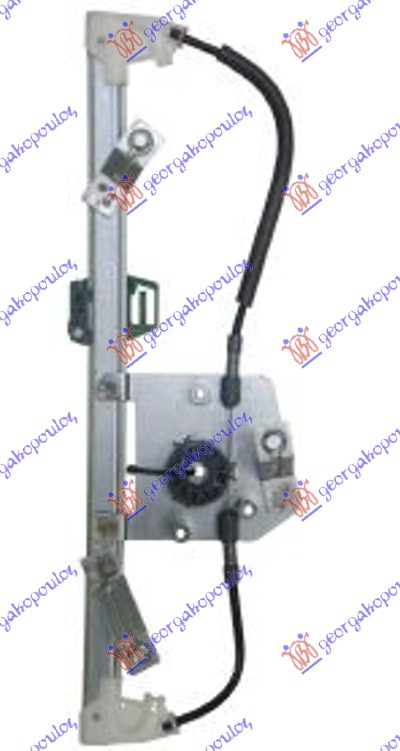 PODIZAC ZADNJEG PROZORA ELEKTRICNI (BEZ MOTORA) (A KVALITET) - LEVO