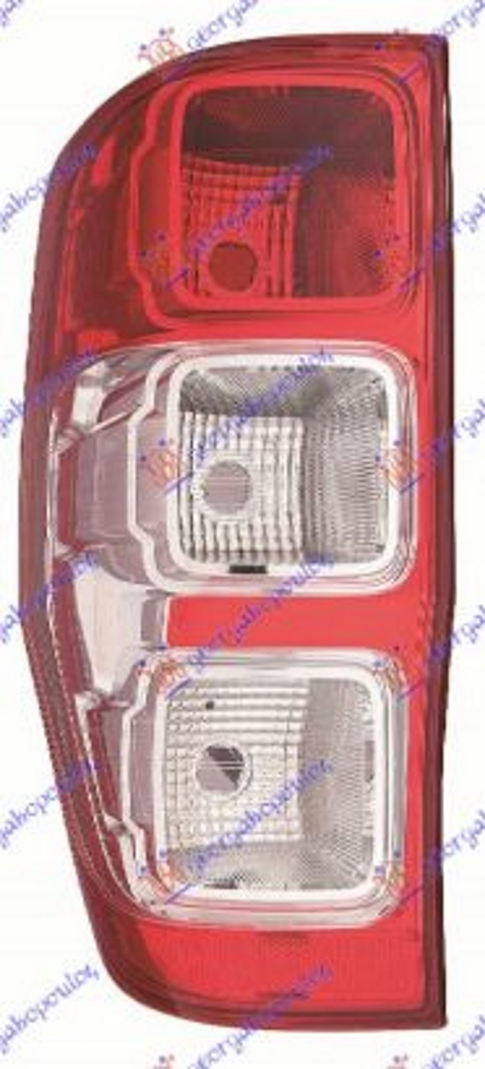 STOP LAMPA BELA KOMPLET (TAJLAND) - LEVO
