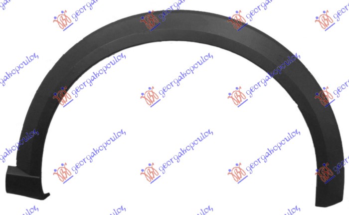 RUB PLASTICNI PREDNJEG BLATOBRANA - DESNO