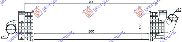 HLA INTERC.1.6-1.8-2.0TDCi-2.5B(60x128x5