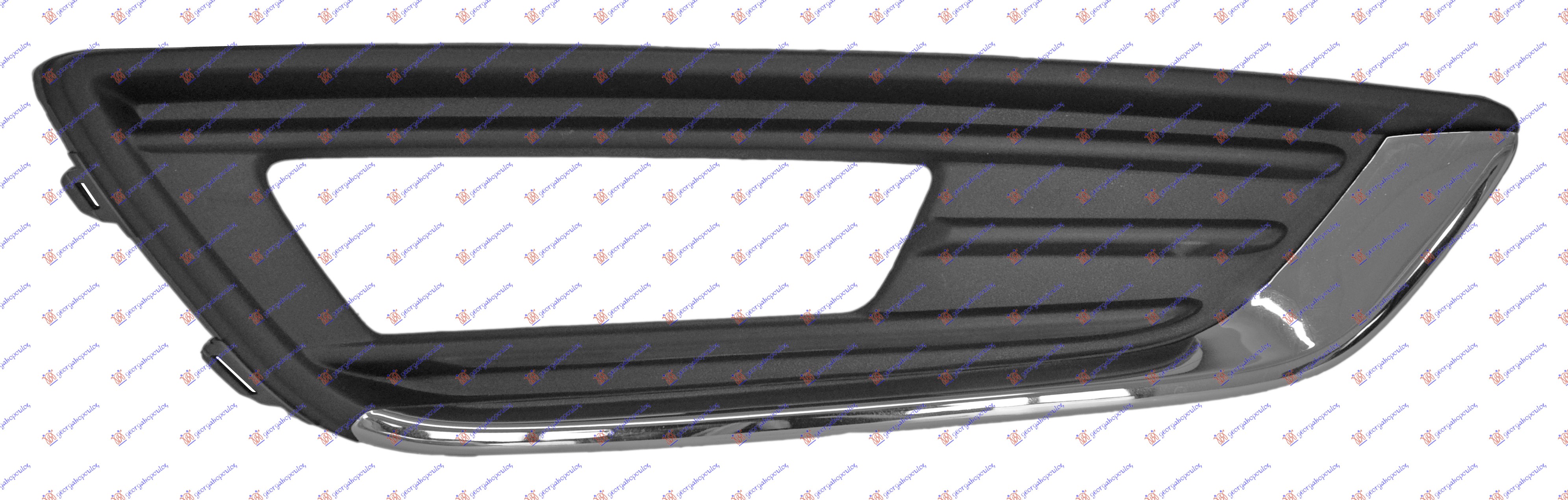 RESETKA PREDNJEG BRANIKA (SA MAGLENKOM) (HROM LAJSNA) - DESNO