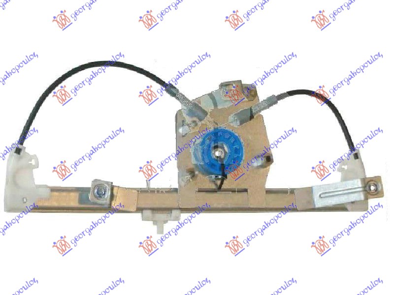 PODIZAC ZADNJEG PROZORA ELEKTRICNI (BEZ MOTORA) - DESNO