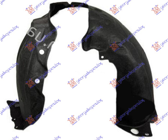 POTKRILO PLASTICNO - LEVO