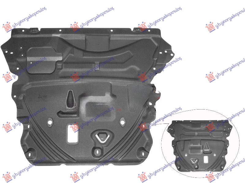 ZASTITA MOTORA PREDNJA PLASTICNA