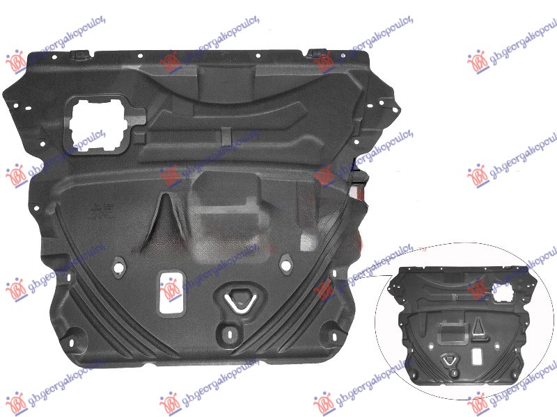ZASTITA MOTORA PREDNJA PLASTICNA