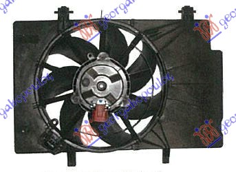 VENTILATOR KOMPLET (BENZIN/DIZEL) (+AC)