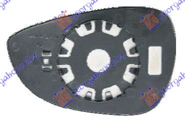 STAKLO RETROVIZORA (ASFERICNO) - DESNO