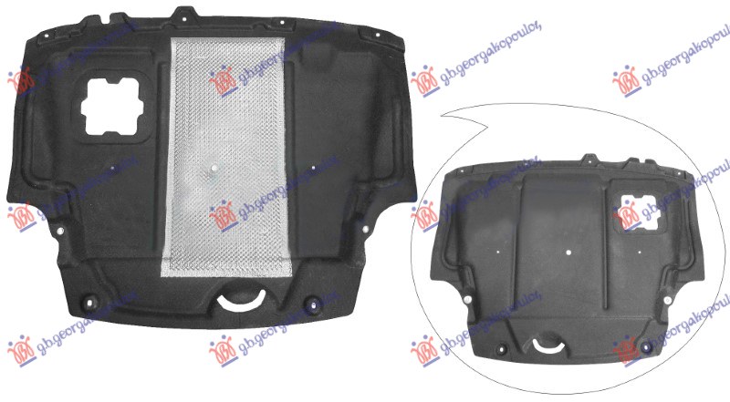 ZASTITA MOTORA MALA (BENZIN) (ALUMINIJUMSKI POKLOPAC)