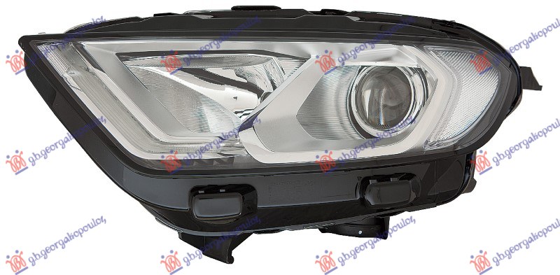 FAR ELEKTRICNI HROM (H18/H1) LED (SA MOTOROM) (DEPO) - LEVO