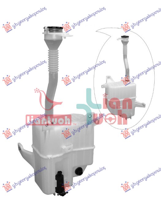 POSUDA ZA TECNOST BRISACA (GRLO) (POKLOPAC) (MOTOR)