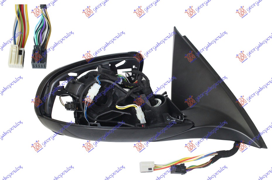 RETROVIZOR (SAMO KUCISTE) ELEKTRICNI SA GREJACEM (ELEKTRO-SKLOPIV) (SVETLO) (MEM - DESNO