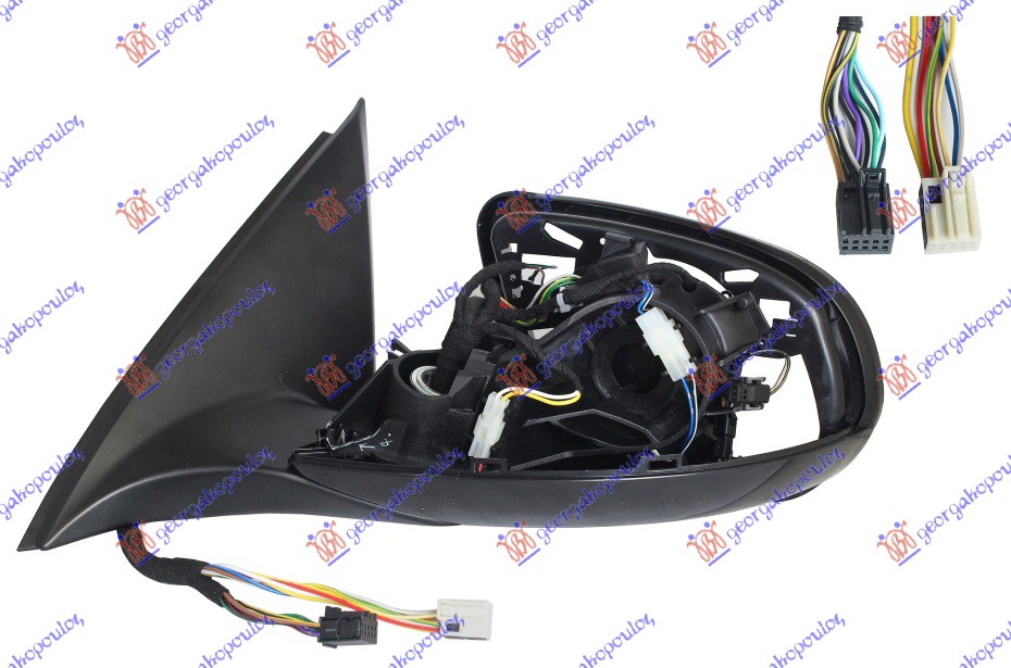 RETROVIZOR (SAMO KUCISTE) ELEKTRICNI SA GREJACEM (ELEKTRO-SKLOPIV) (SVETLO) (MEM - LEVO