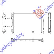 HLADNJAK MOTORA 2.0 DCi (63x44.5x34)