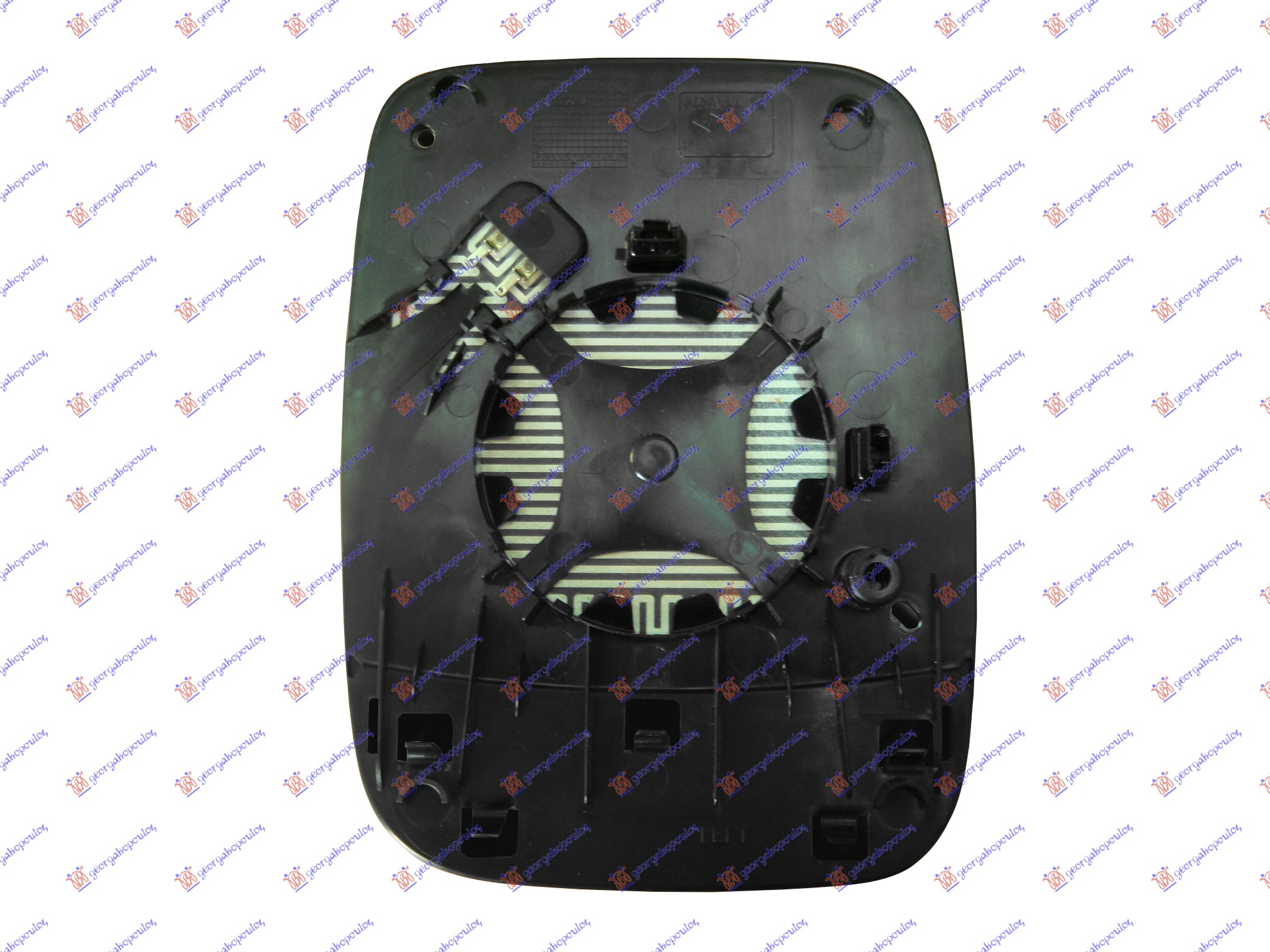 STAKLO RETROVIZORA SA GREJACEM (ASFERICNO) - LEVO