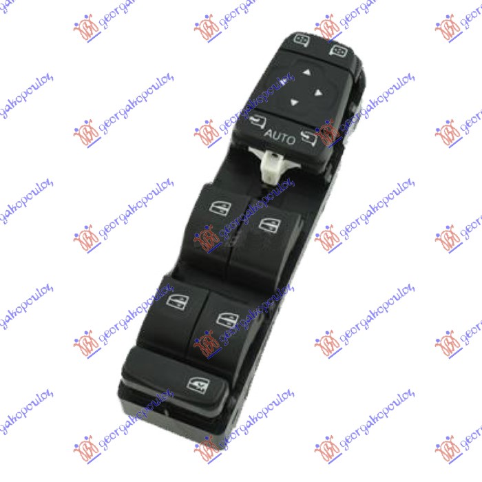 PREKIDAC U PREDNJIM VRATIMA (4 TASTERA) (ELEKTRO-SKLOPIV RETROVIZOR) (24 PIN) - LEVO