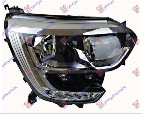 FAR ELEK. (H7/H7) HROM SA LED (TURSKA) - DESNO