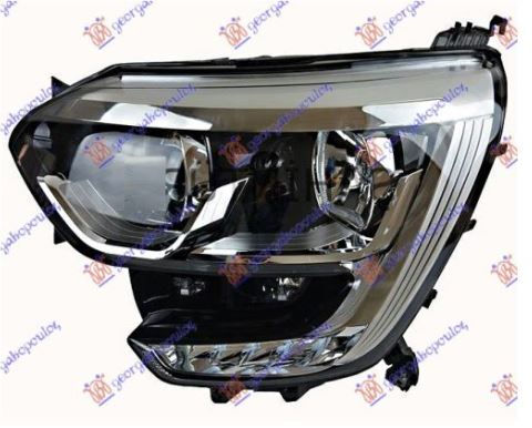 FAR ELEK. (H7/H7) HROM SA LED (TURSKA) - LEVO