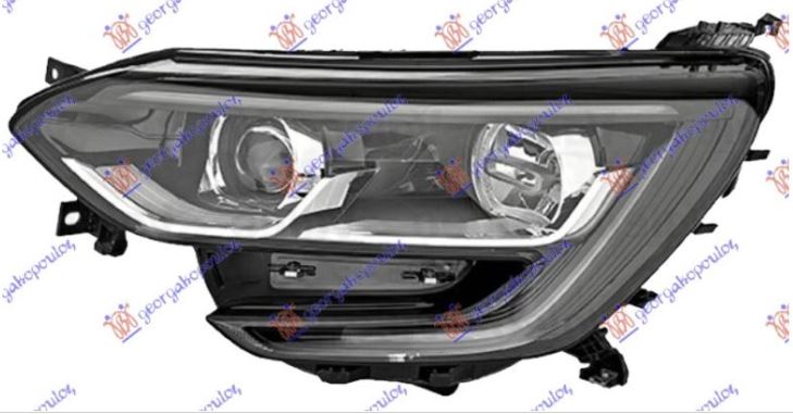 FAR ELEKTRICNI (H7/H7) CRNI LED DNEVNIM SVETLOM (TURSKA) - LEVO