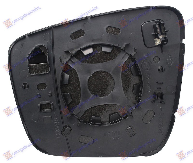 STAKLO RETROVIZORA SA GREJACEM (ASFERICNO) - DESNO