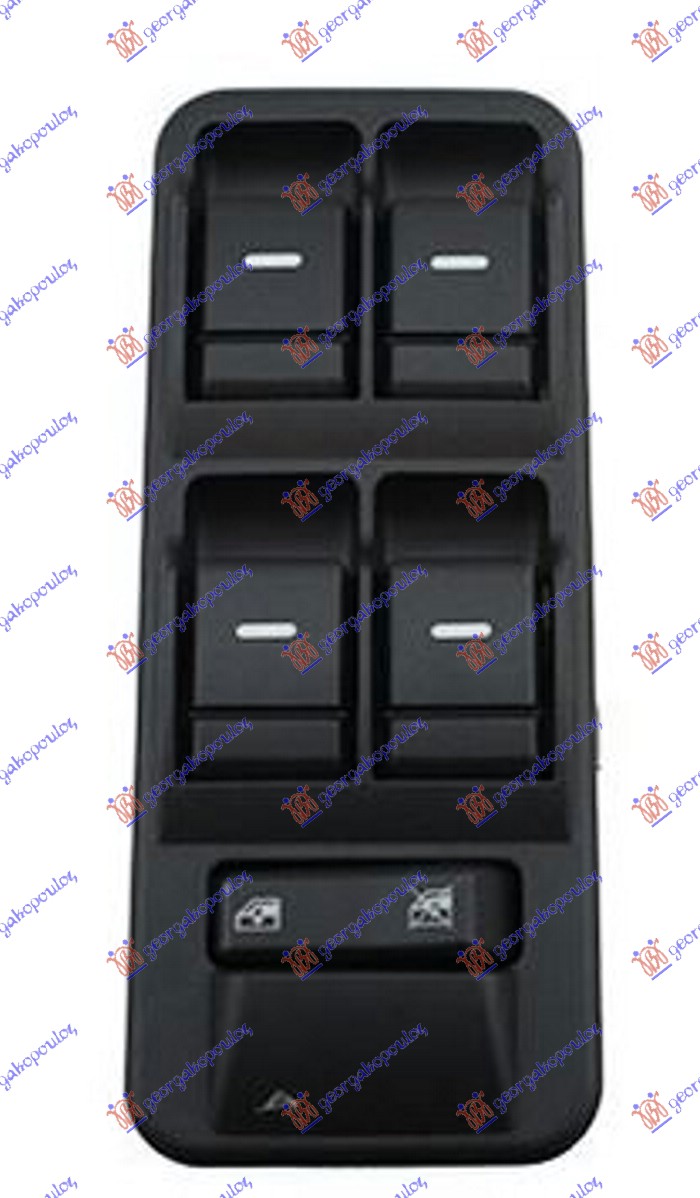 PREKIDAC U PREDNJIM VRATIMA (17 PIN) - LEVO