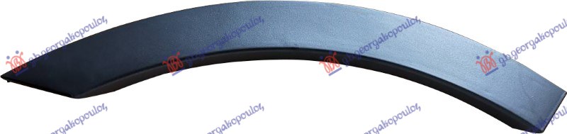 RUB PLASTICNI ZADNJIH VRATA - DESNO