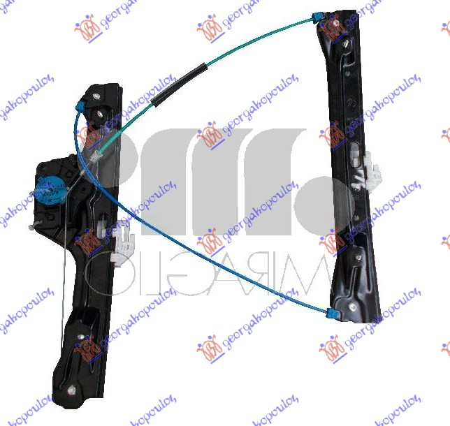 PODIZAC PREDNJEG PROZORA ELEKTRICNI (BEZ MOTORA) MINI (A KVALITET) - LEVO