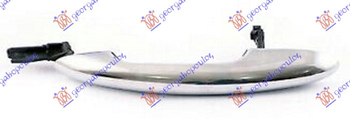 KVAKA PREDNJIH VRATA SPOLJASNJA HROM - DESNO