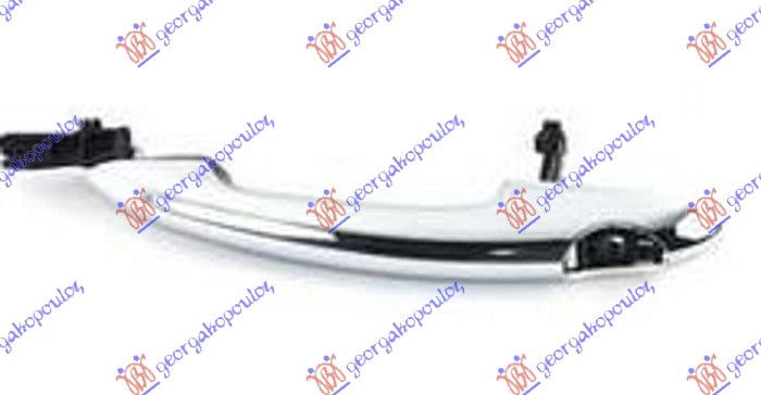 KVAKA PREDNJIH VRATA SPOLJASNJA HROM - LEVO