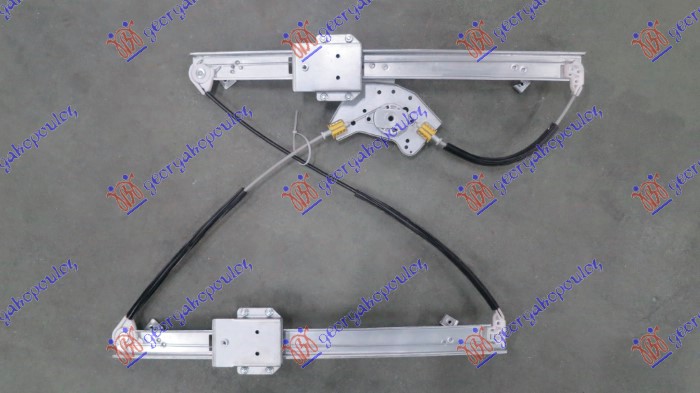 PODIZAC PREDNJEG PROZORA ELEKTRICNI (BEZ MOTORA) - DESNO