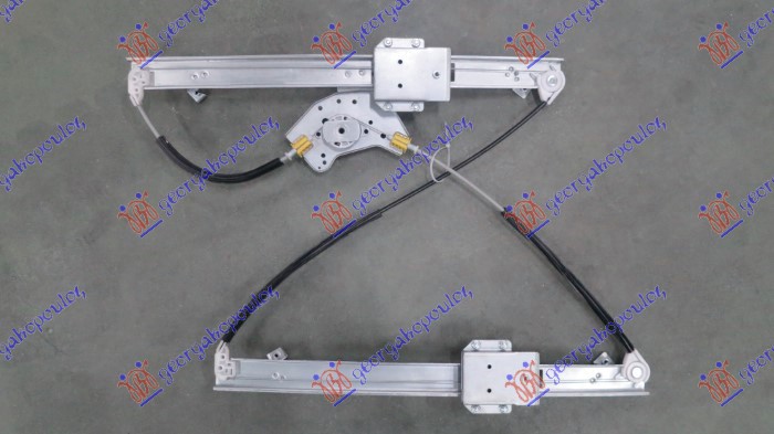PODIZAC PREDNJEG PROZORA ELEKTRICNI (BEZ MOTORA) - LEVO