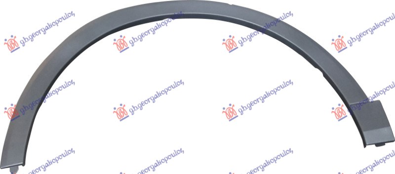 RUB PLASTICNI PREDNJEG BLATOBRANA - LEVO