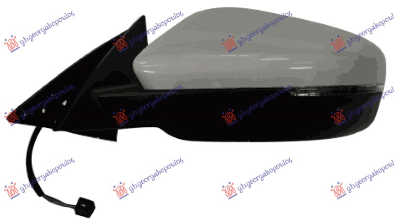 RETROVIZOR ELEKTRICNI SA GREJACEM PM (MIGAVAC) - LEVO