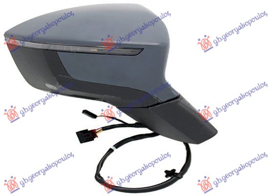 RETROVIZOR ELEKTRICNI SA GREJACEM PM (ELEKTRO-SKLOPIV) (MEMORIJA) (MIGAVAC) (SVE - DESNO