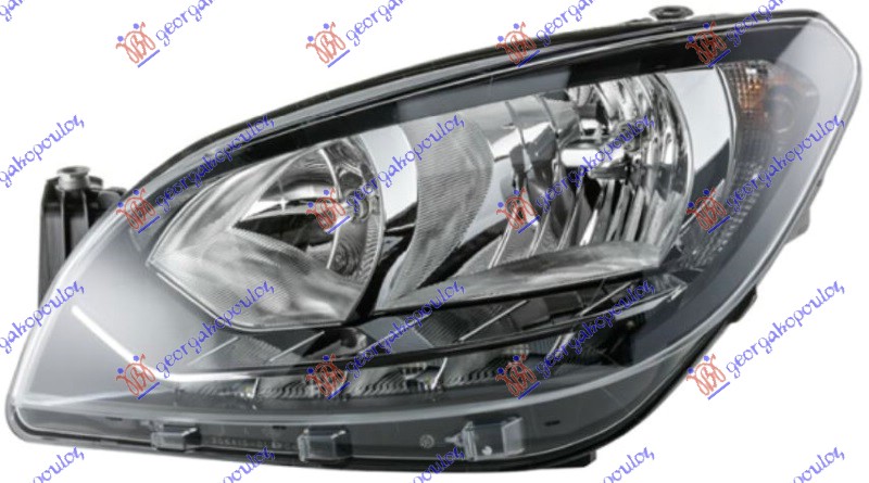 FAR ELEKTRICNI (H7/H7) SA LED DNEVNIM SVETLOM (HELLA) - LEVO