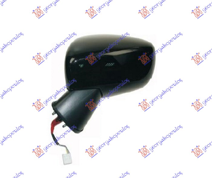 RETROVIZOR ELEKTRICNI SA GREJACEM PM (KONVEKSNO STAKLO) - LEVO