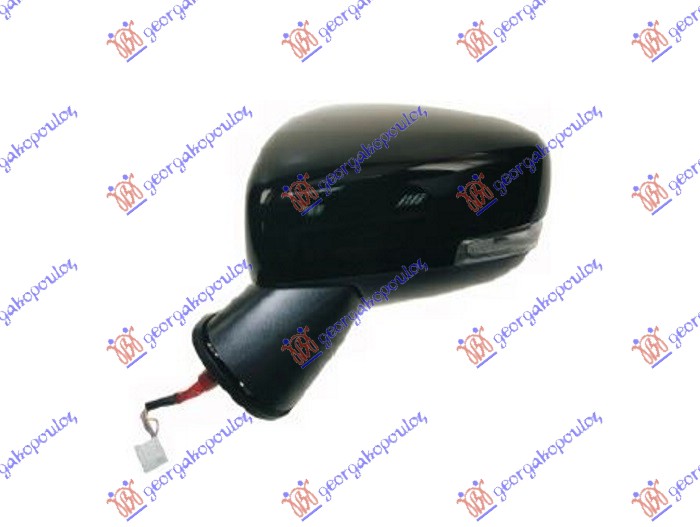 RETROVIZOR ELEKTRICNI PM (MIGAVAC) (KONVEKSNO STAKLO) - LEVO