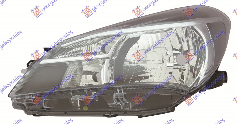 FAR ELEKTRICNI (H4) (TYC) - LEVO