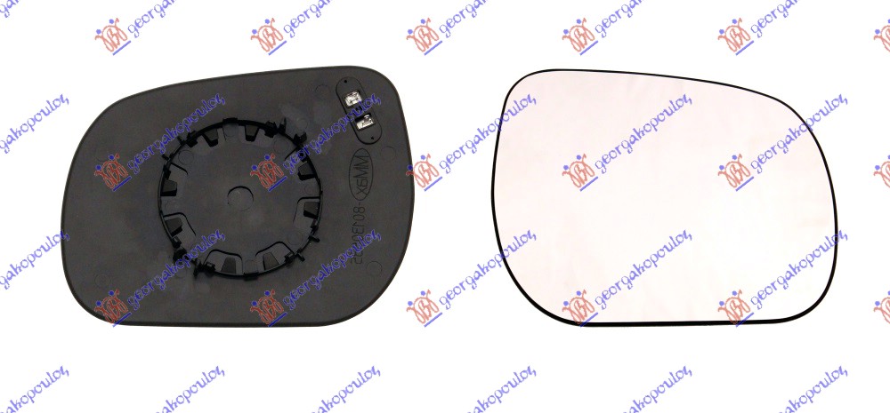 STAKLO RETROVIZORA SA GREJACEM - DESNO