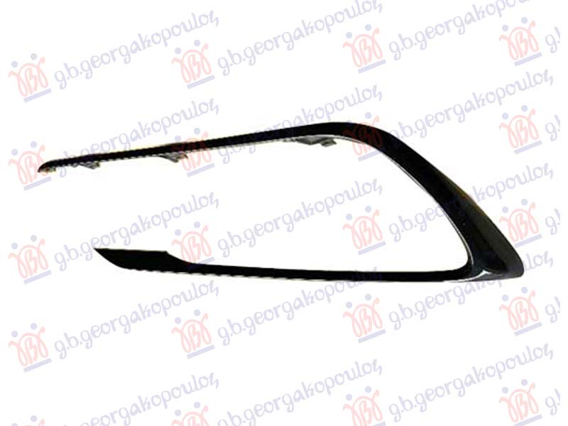 LAJSNA RESETKE PREDNJEG BRANIKA SJAJ-CRNA