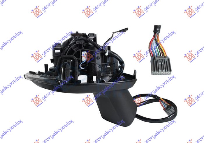 RETROVIZOR (SAMO KUCISTE) ELEKTRICNI SA GREJACEM (ELEKTRO-SKLOPIV) (MIGAVAC) (SE - DESNO