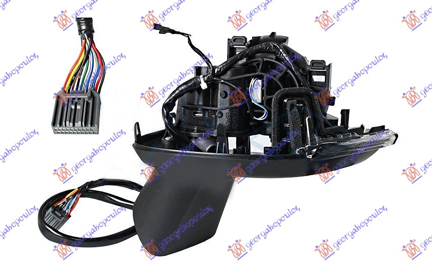 RETROVIZOR (SAMO KUCISTE) ELEKTRICNI SA GREJACEM (ELEKTRO-SKLOPIV) (MIGAVAC) (ME - LEVO