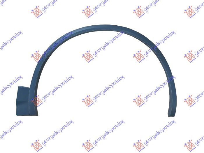 RUB PLASTICNI PREDNJEG BLATOBRANA (R-LINE) - DESNO