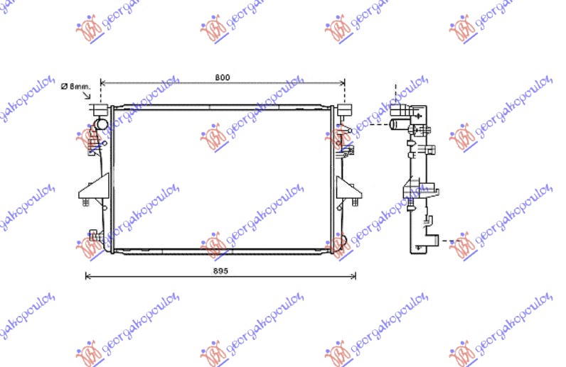 HLAD MOTORA 2.0T.D MANUAL(71x47)