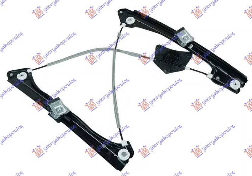 PODIZAC PREDNJEG PROZORA ELEKTRICNI (BEZ MOTORA) - DESNO
