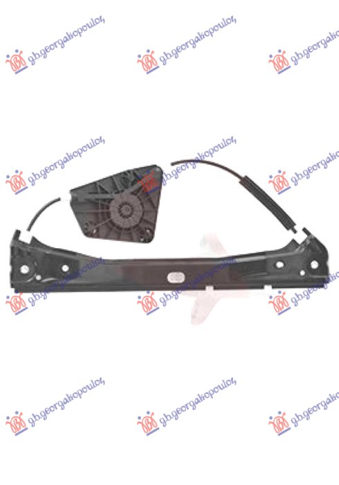 PODIZAC ZADNJEG PROZORA ELEKTRICNI (BEZ MOTORA) - LEVO