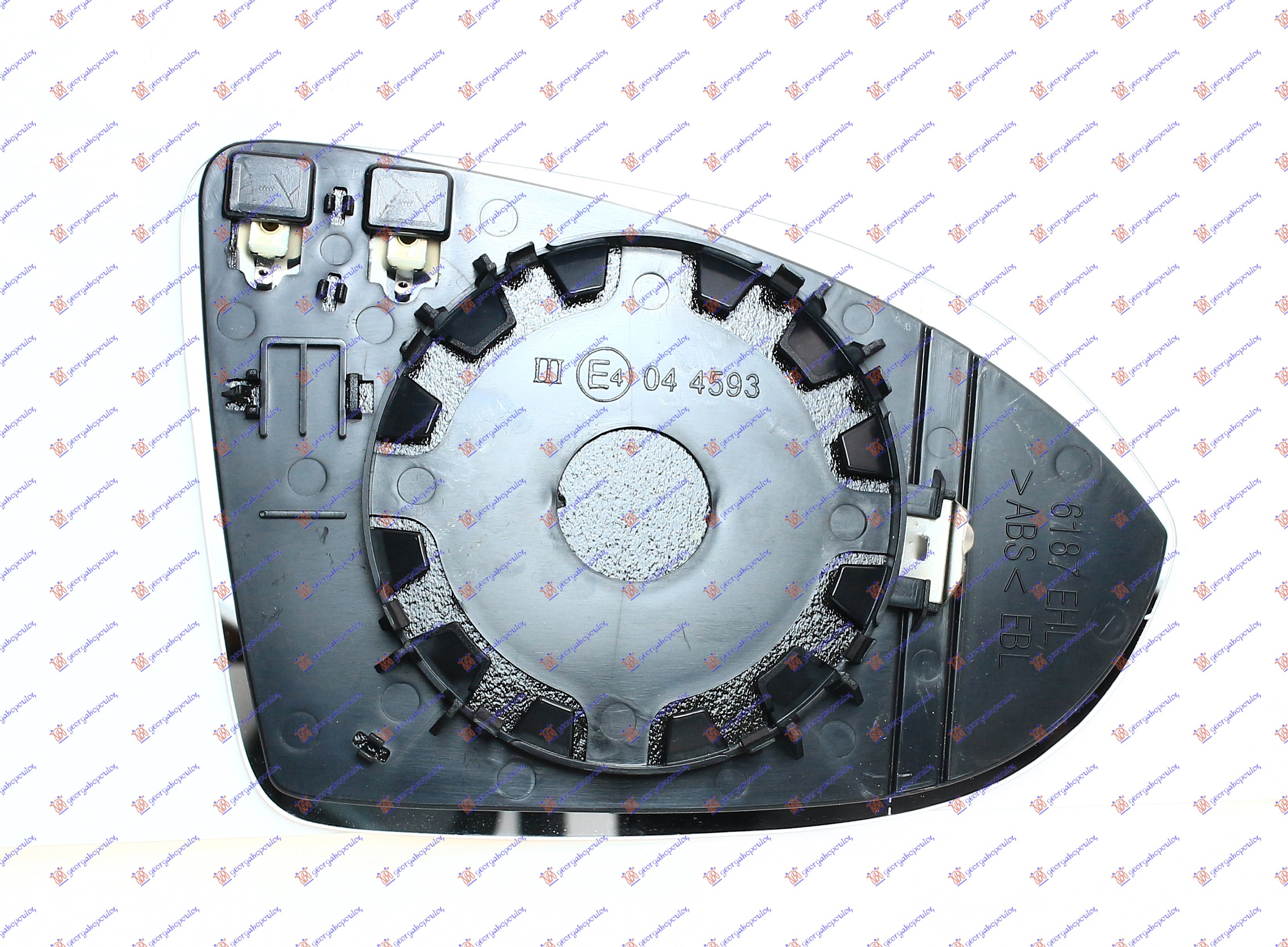 STAKLO RETROVIZORA SA GREJACEM (ASFERICNO) - LEVO