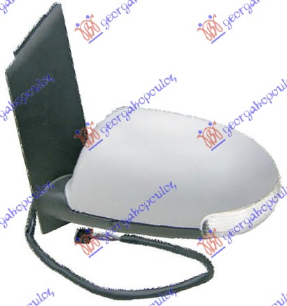 RETROVIZOR ELEKTRICNI SA GREJACEM PM (MIGAVAC) (ASFERICNO STAKLO) - LEVO