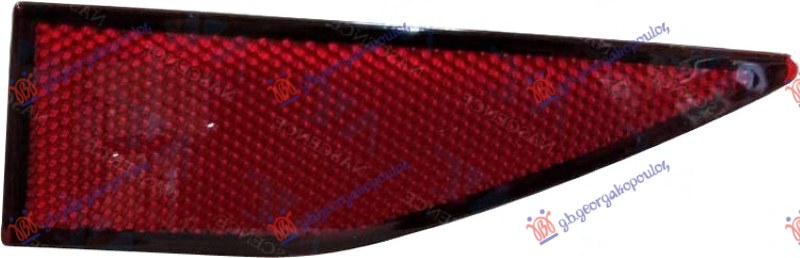 KATADIOPTER U ZADNJEM BRANIKU UNUTRASNJI - LEVO