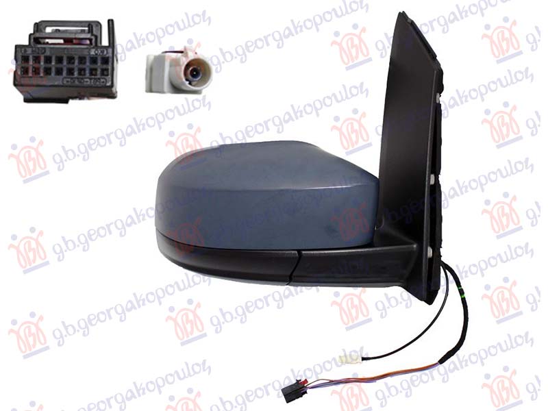 RETROVIZOR ELEKTRICNI SA GREJACEM PM (ELEKTRO-SKLOPIV) (CIP ANTENE) (KONVEKSNO S
